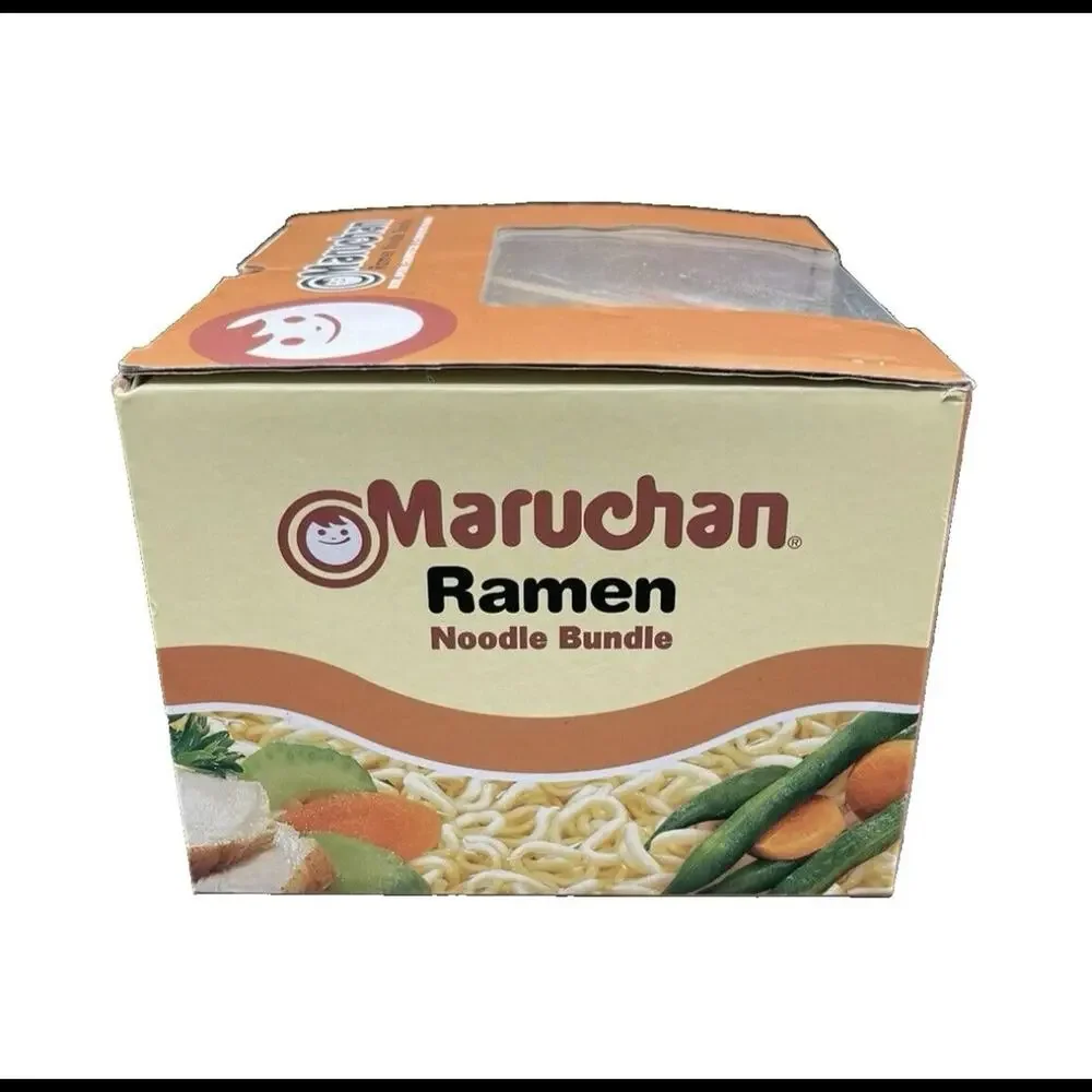 NIB Maruchan Ramen Noodle Bowl Set with Chopsticks Spoon & Chopstick Holder Gift